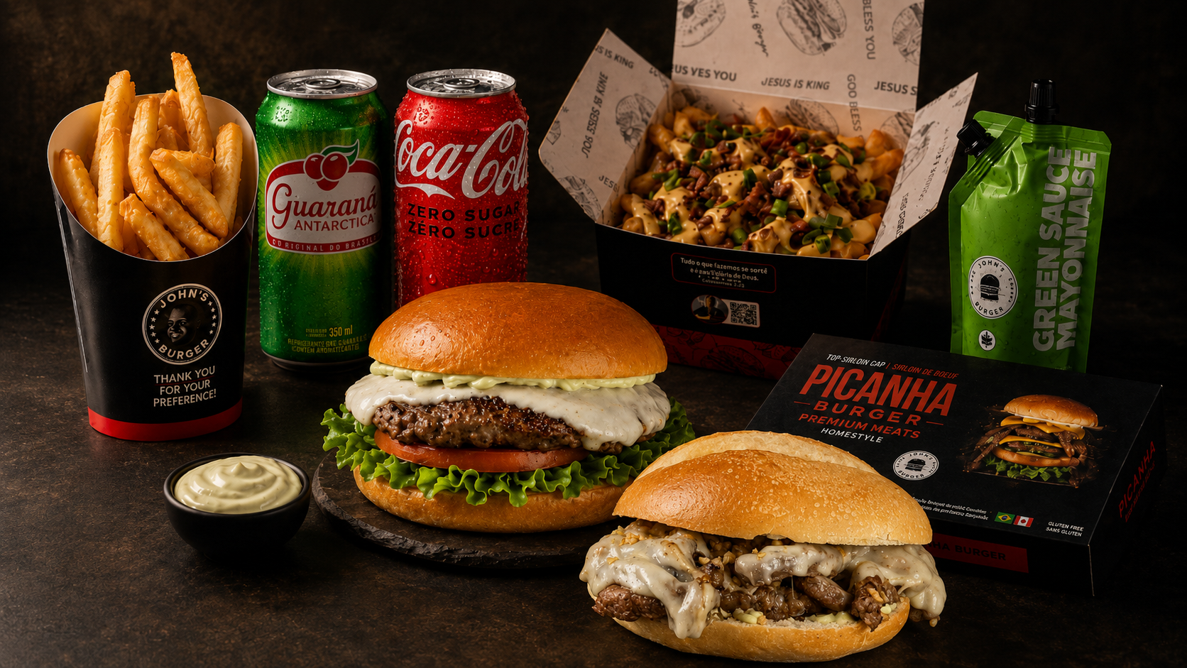 Hamburger, Sandwiches and More