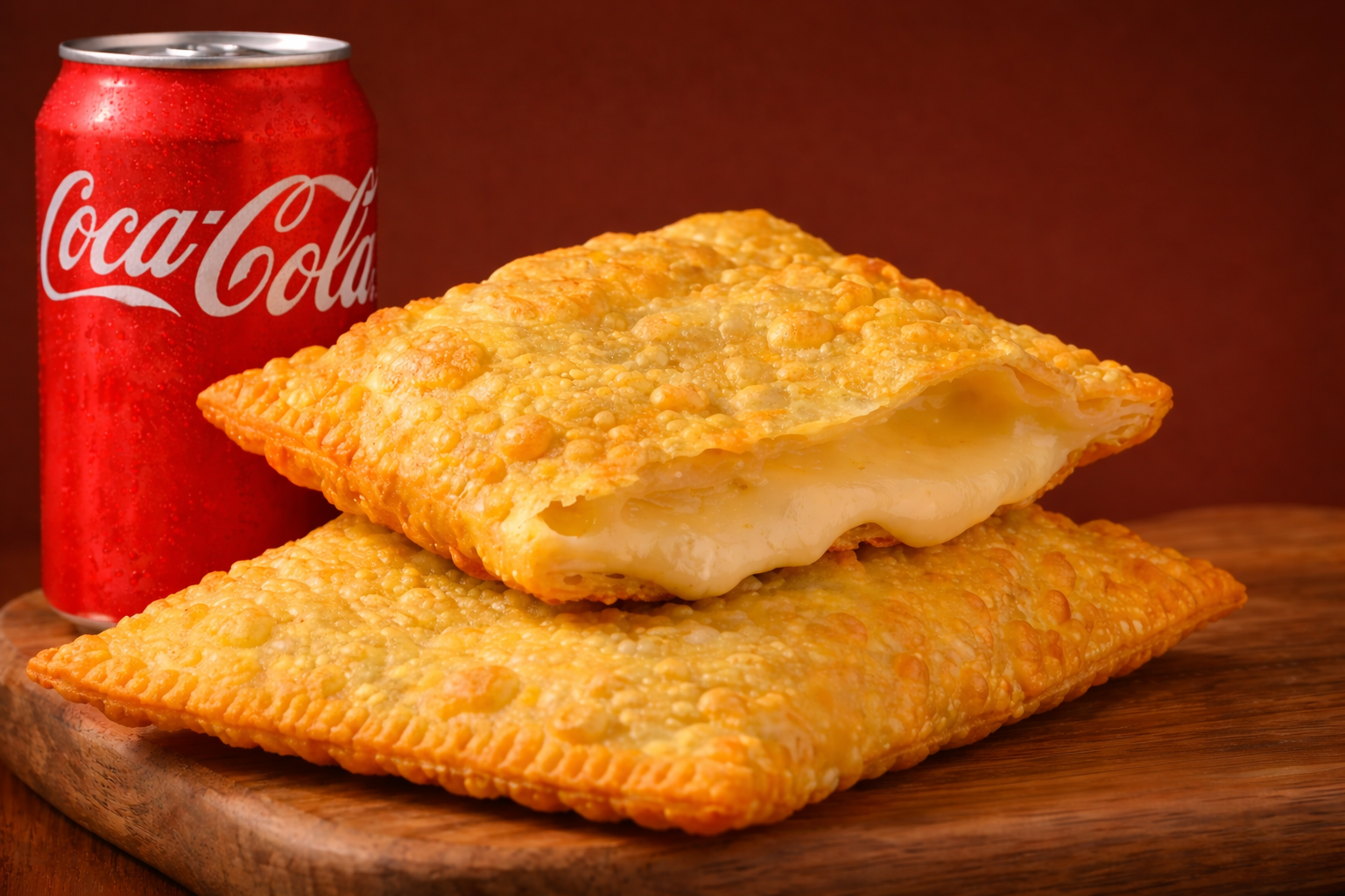 Pastel Queijo + Coca = $4.90