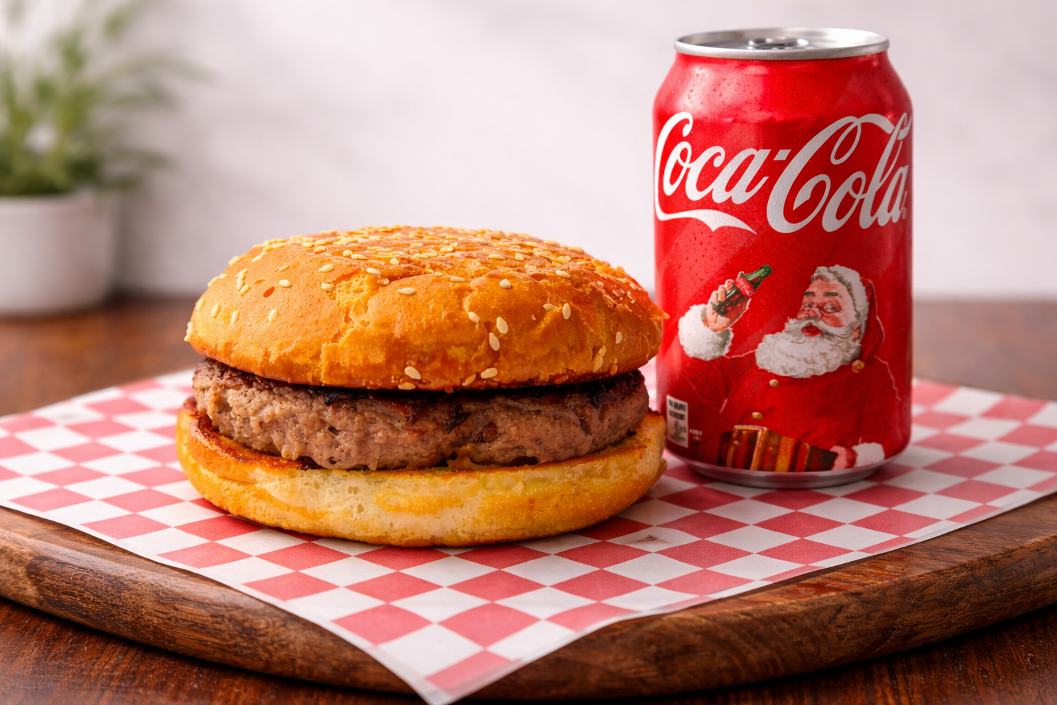 Hamburguer + Coca = $4.90